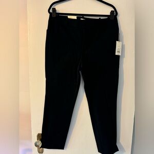 A New Day Skinny Ankle Black Pants (Size 14)